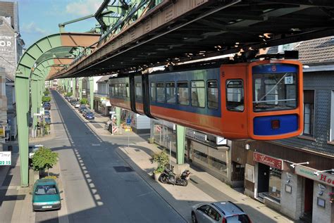 wuppertal germany suspended railway